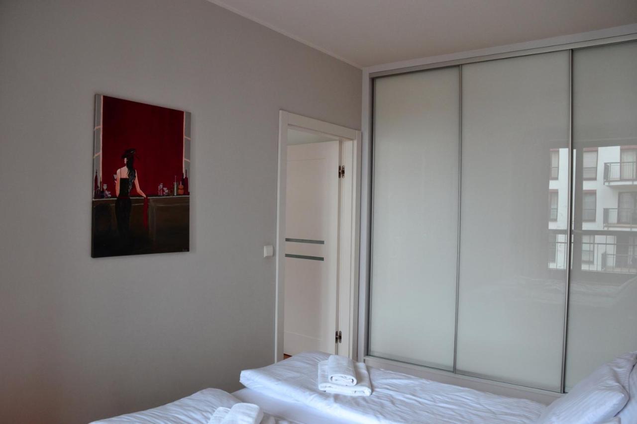 Apartamenty Centrum Nad Motlawa Z Widokiem Na Patio Z Balkonem Gdansk Exterior foto