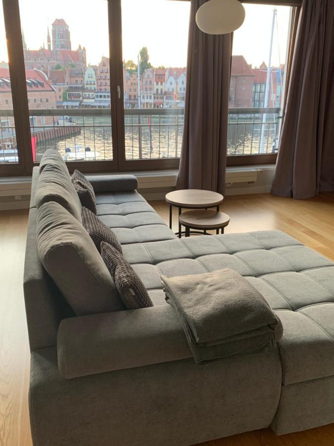 Apartamenty Centrum Nad Motlawa Z Widokiem Na Patio Z Balkonem Gdansk Exterior foto